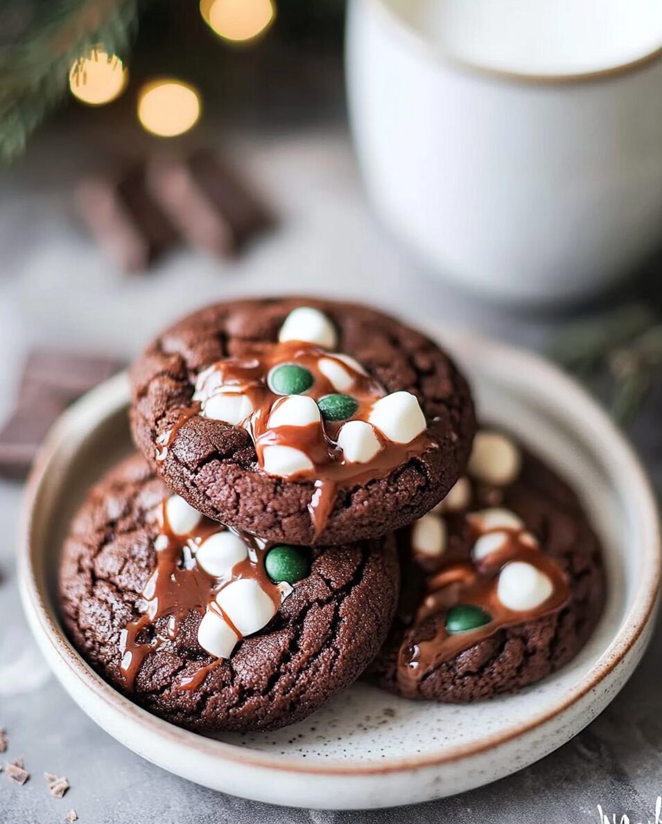 Hot Chocolate Cookies