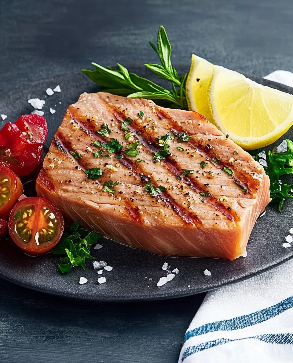Marinated Tuna Steak