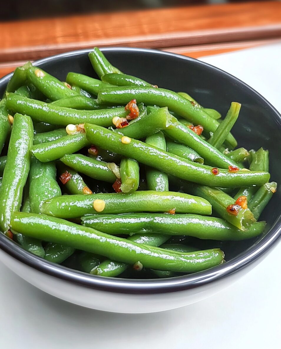 Quick, Smoky Green Beans