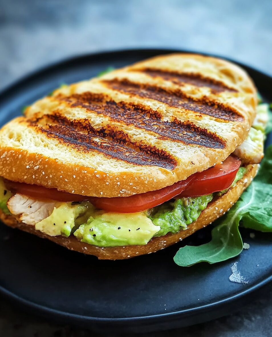 Turkey Avocado Panini
