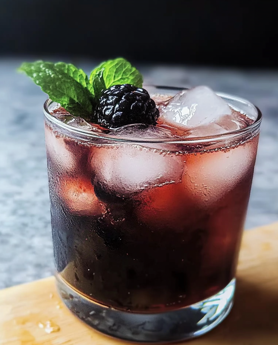 Black Ginger Cocktail