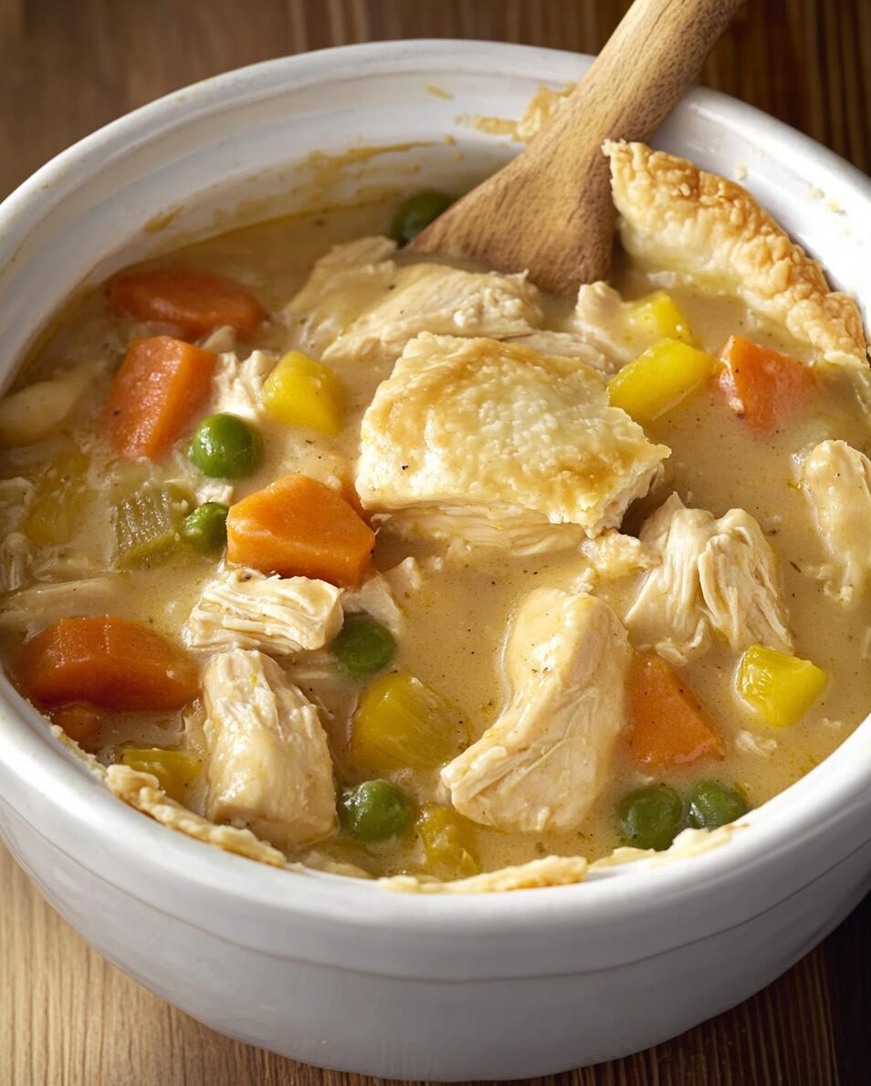 Crock Pot Chicken Pot Pie