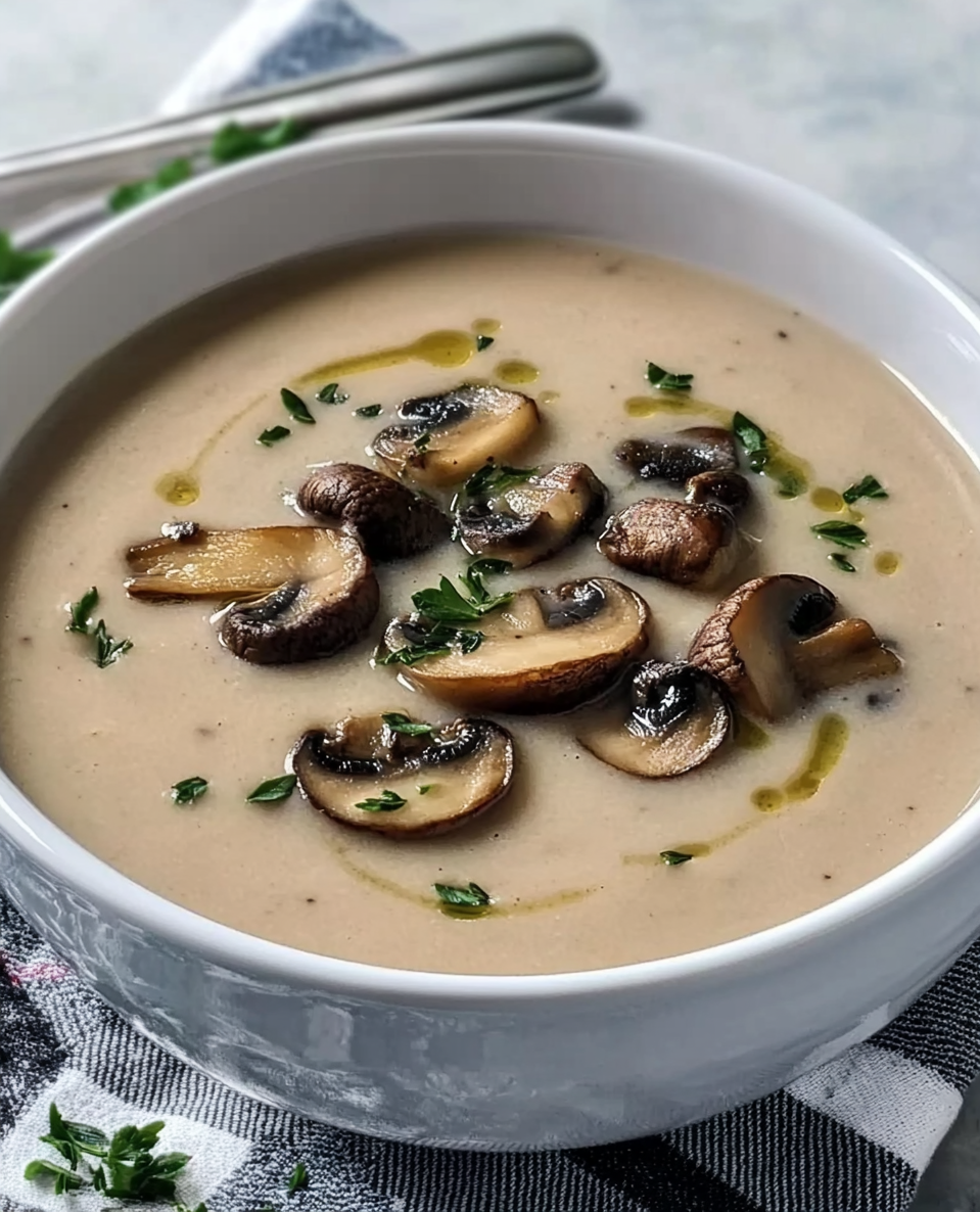 Chef John's Creamy Mushroom Soup