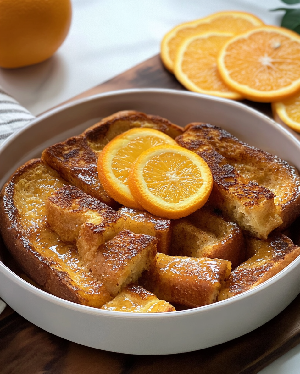 Orange French Toast Bake