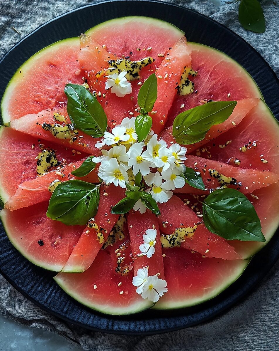 Watermelon Carpaccio