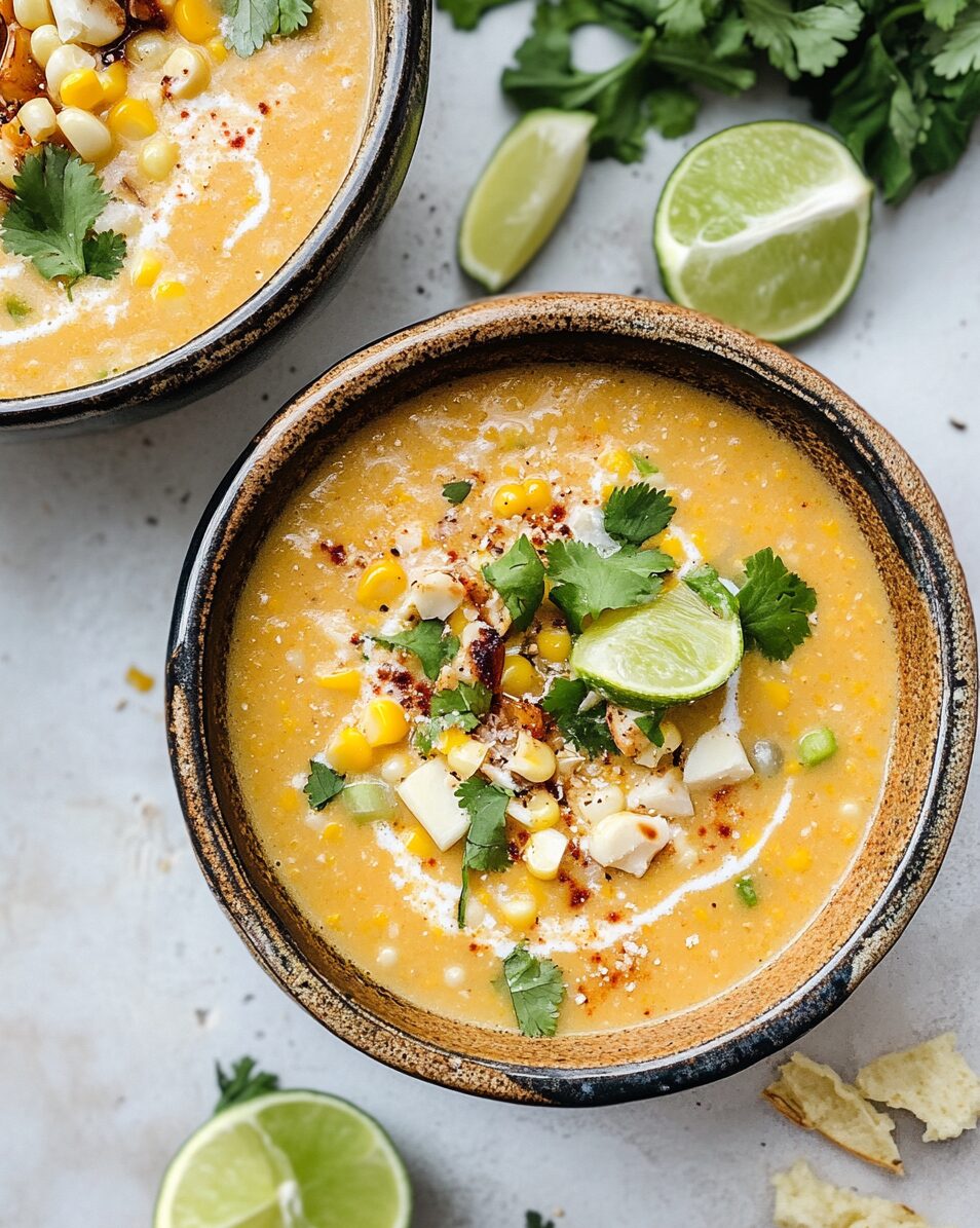 Mexican Street Corn Soup