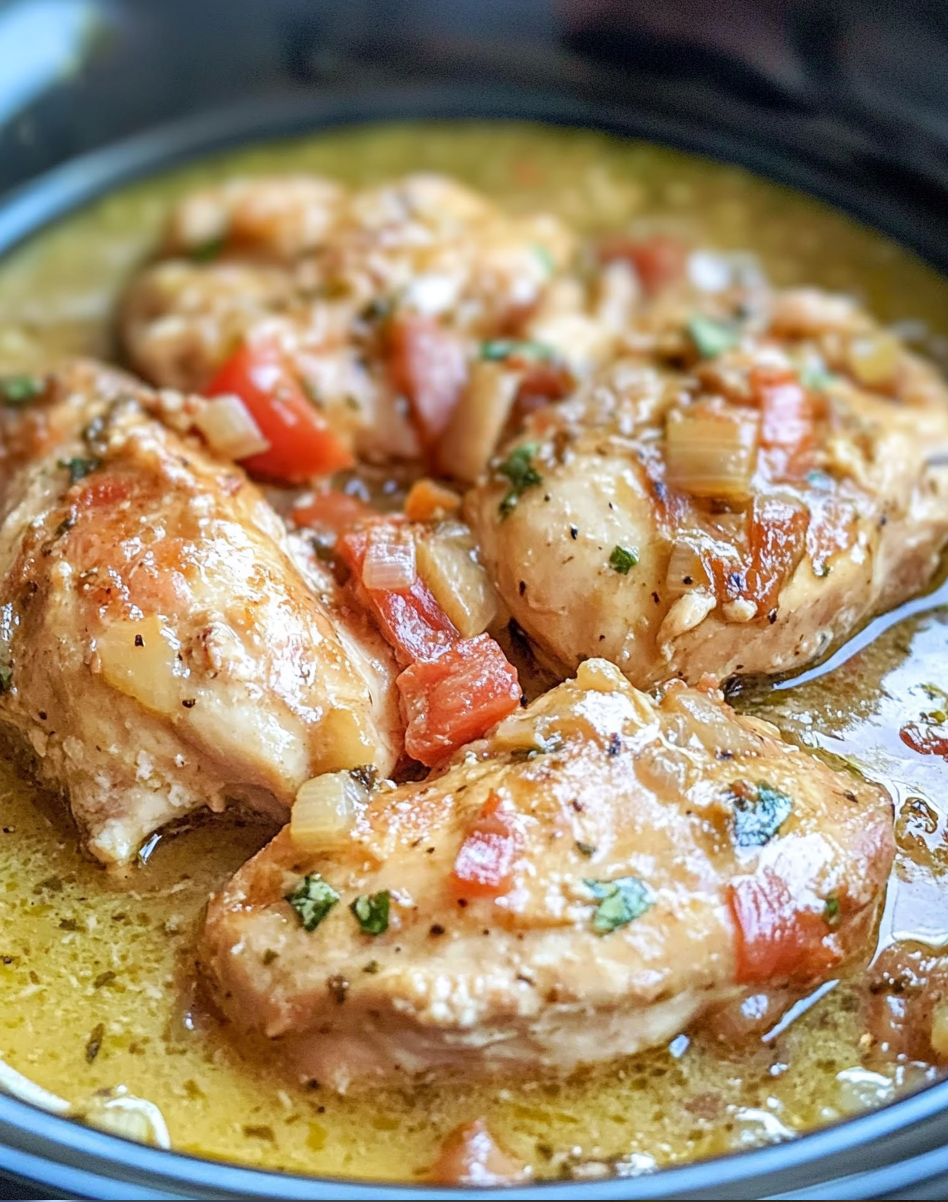 Crockpot Italian Chicken