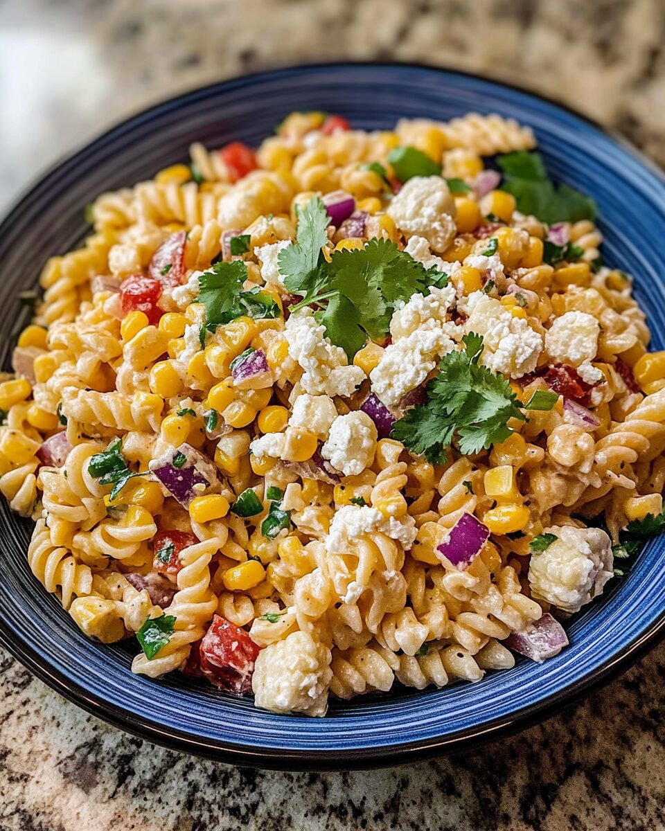 Mexican Street Corn Pasta Salad
