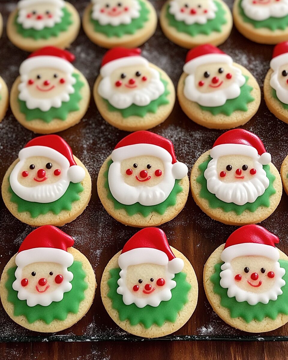 Santa Christmas Cookies