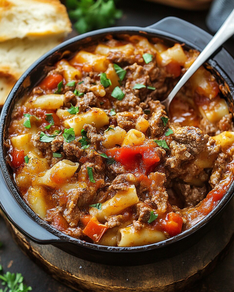 Beef Lombardi Casserole