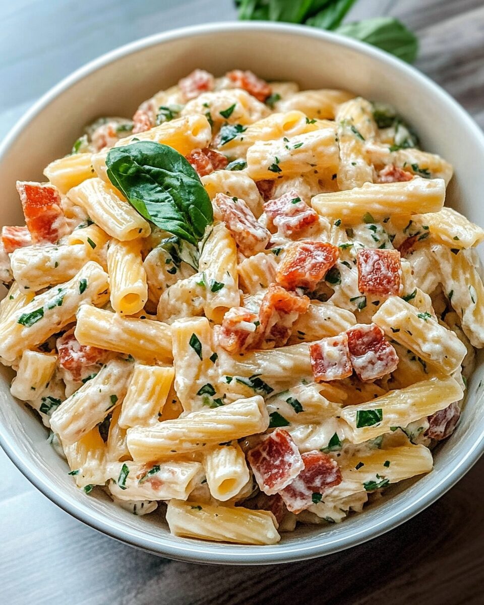 Bacon Ranch Pasta Salad