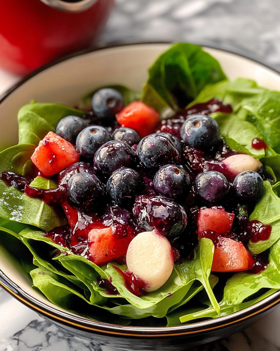 Blueberry Vinaigrette Salad Dressing
