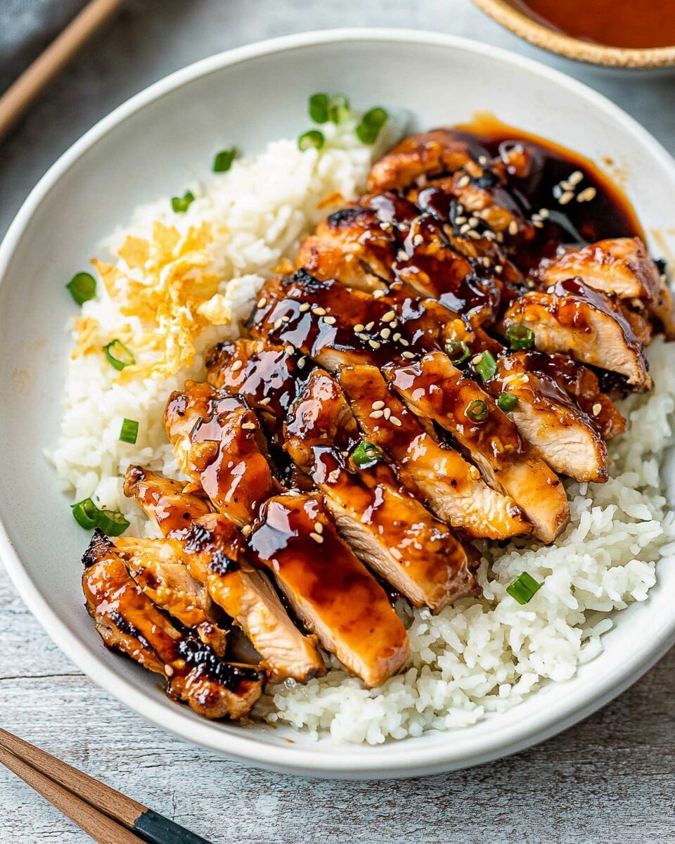 Grilled Baked Chicken Teriyaki