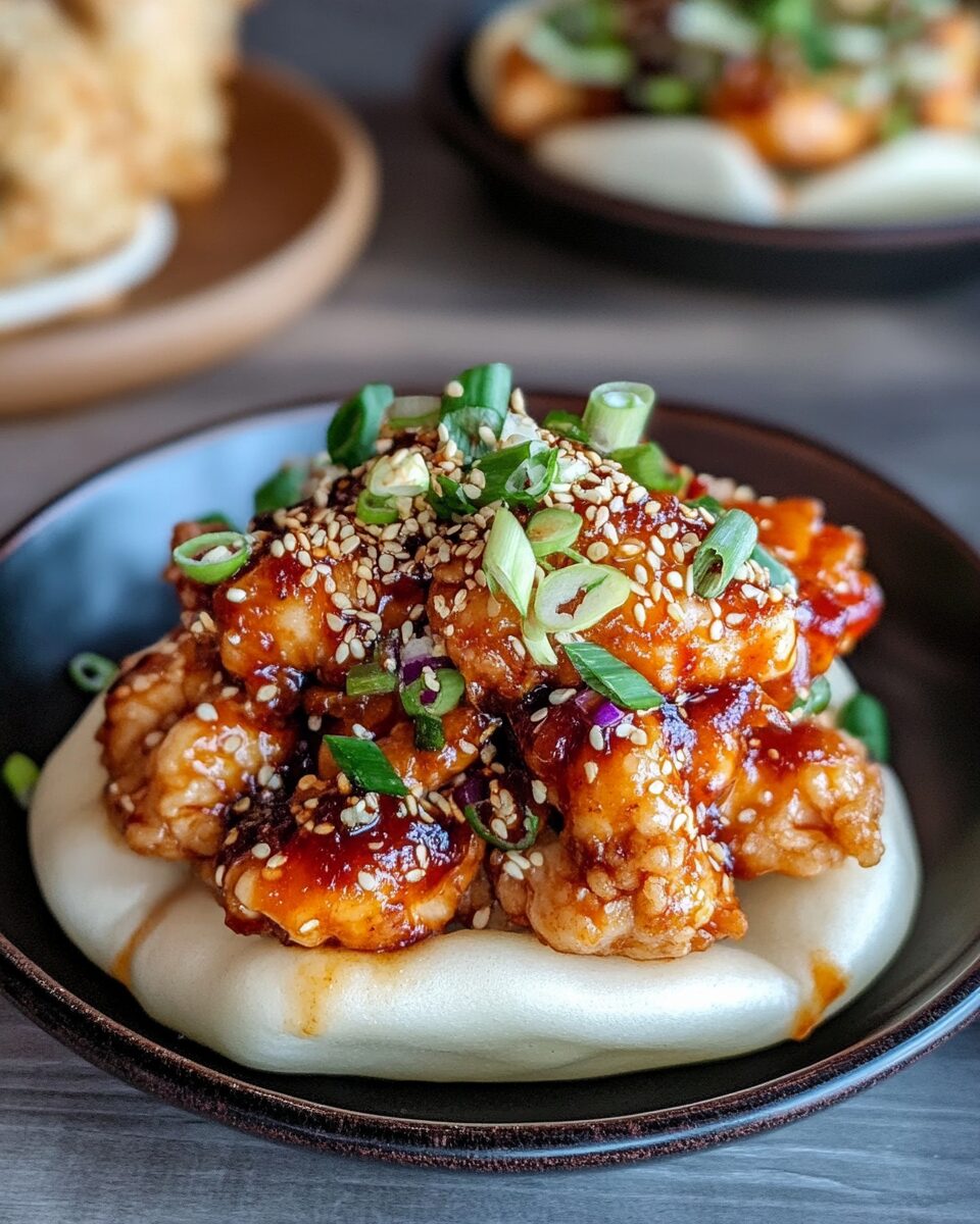 Korean Chicken Bao