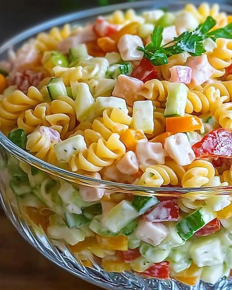 Layered Pasta Salad