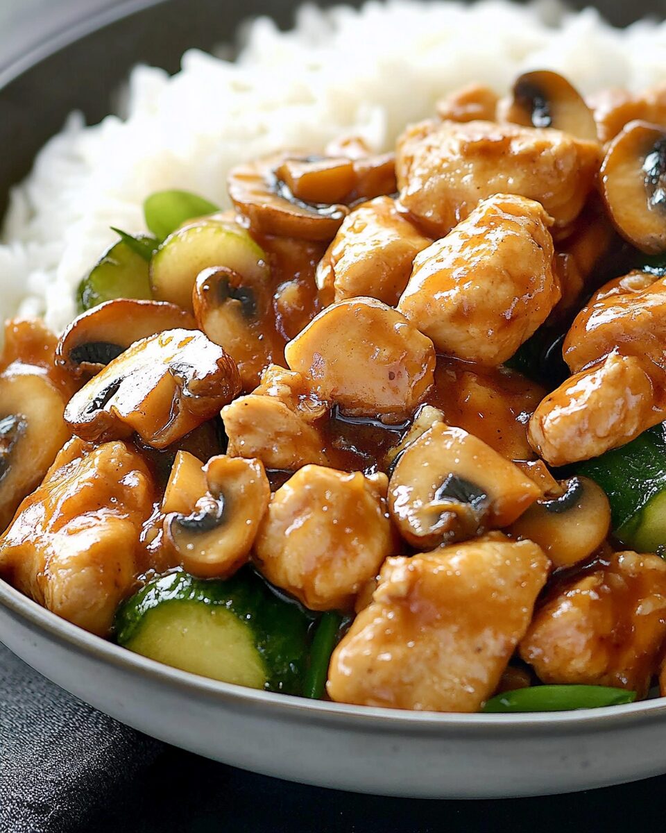 Panda Express Mushroom Chicken