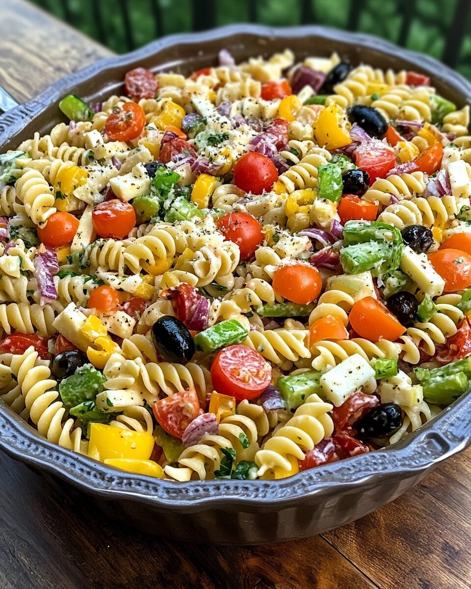 Pasta Salad for a Crowd