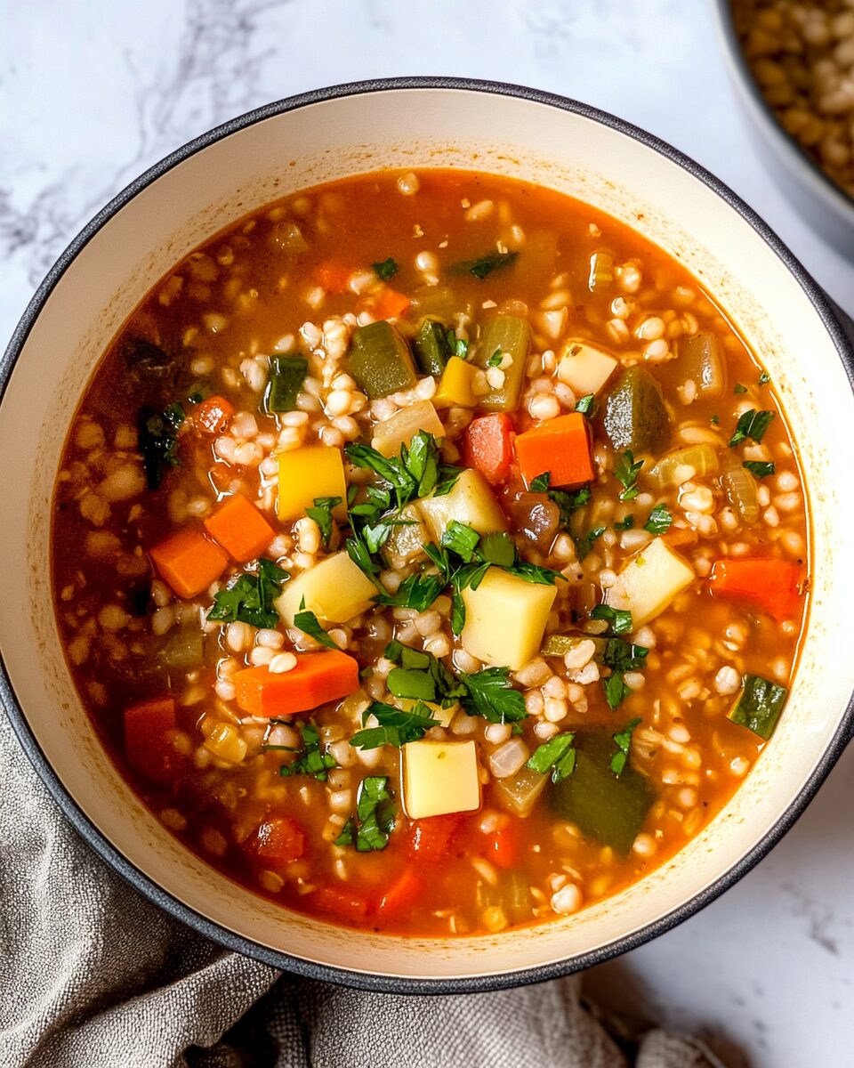 Vegetable Barley Soup