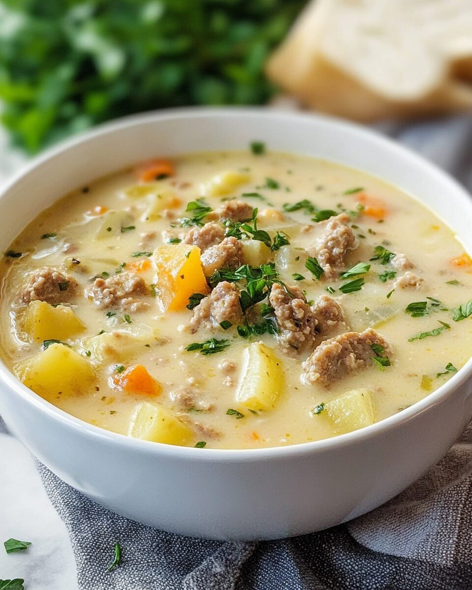 Creamy Sausage Potato Soup