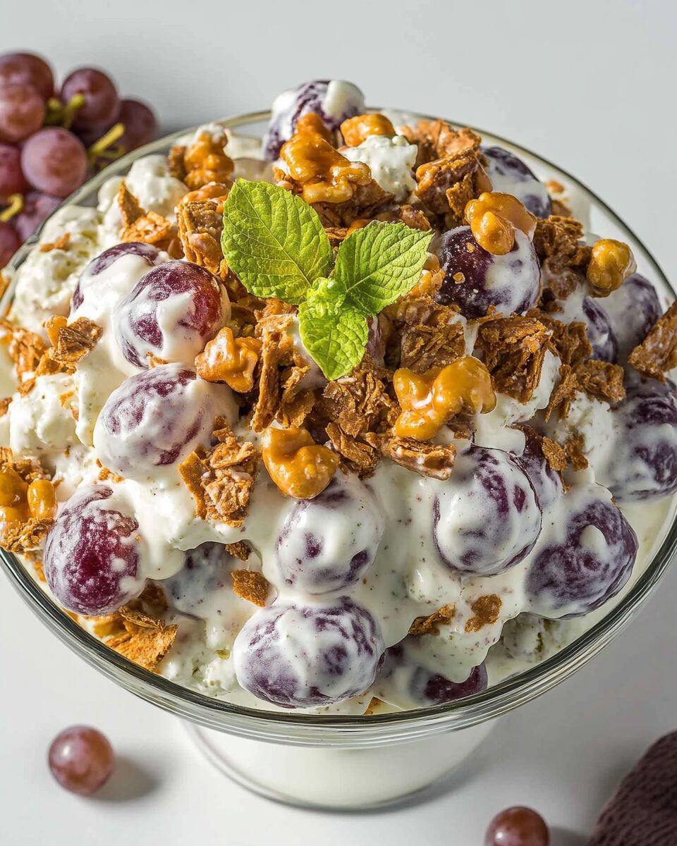 Butterfinger Grape Salad