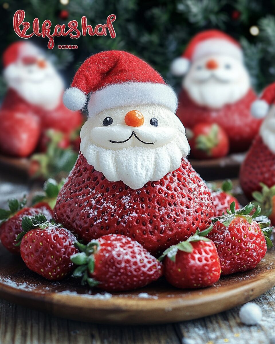 Strawberry Santas