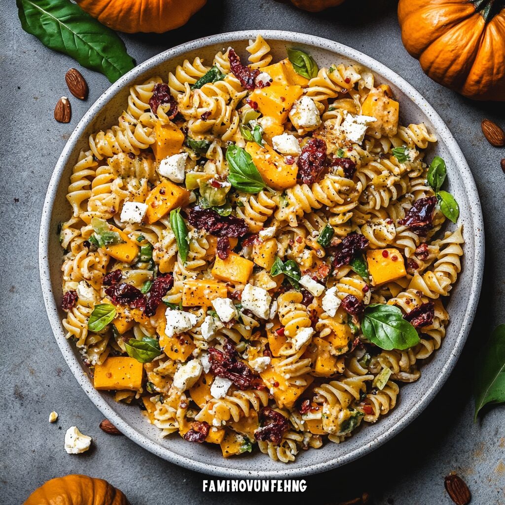 Fall Pumpkin Pasta Salad