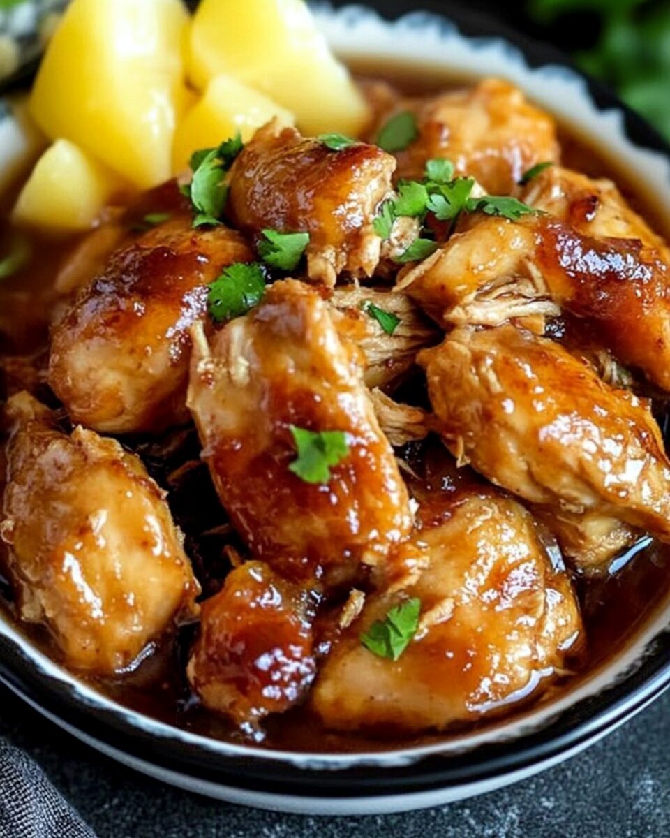 Sweet Hawaiian Crockpot Chicken