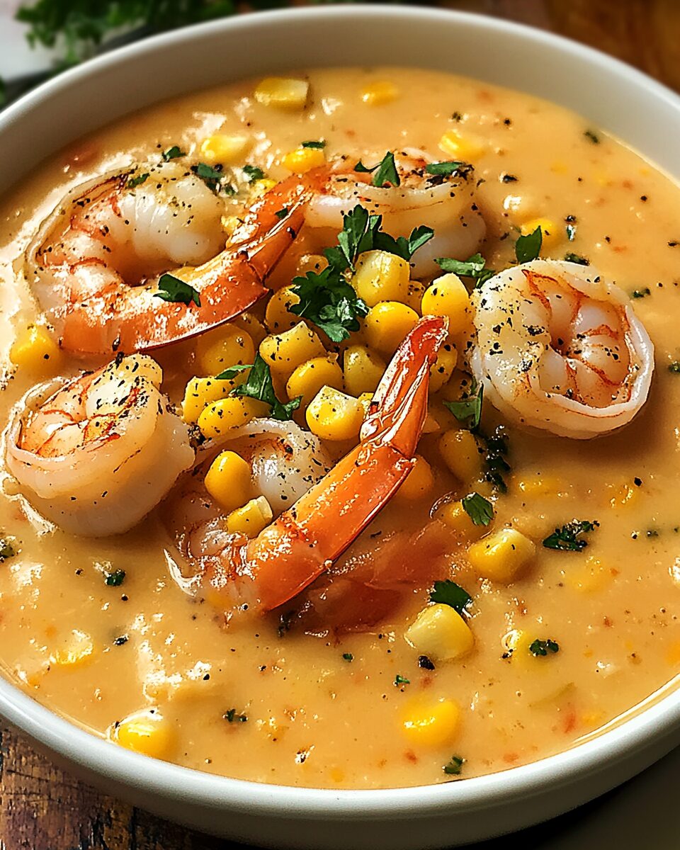 New Orleans Shrimp and Corn Bisque