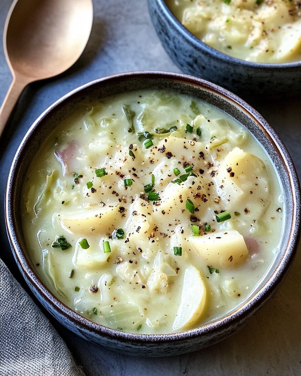 Creamy Cabbage and Potato Soup