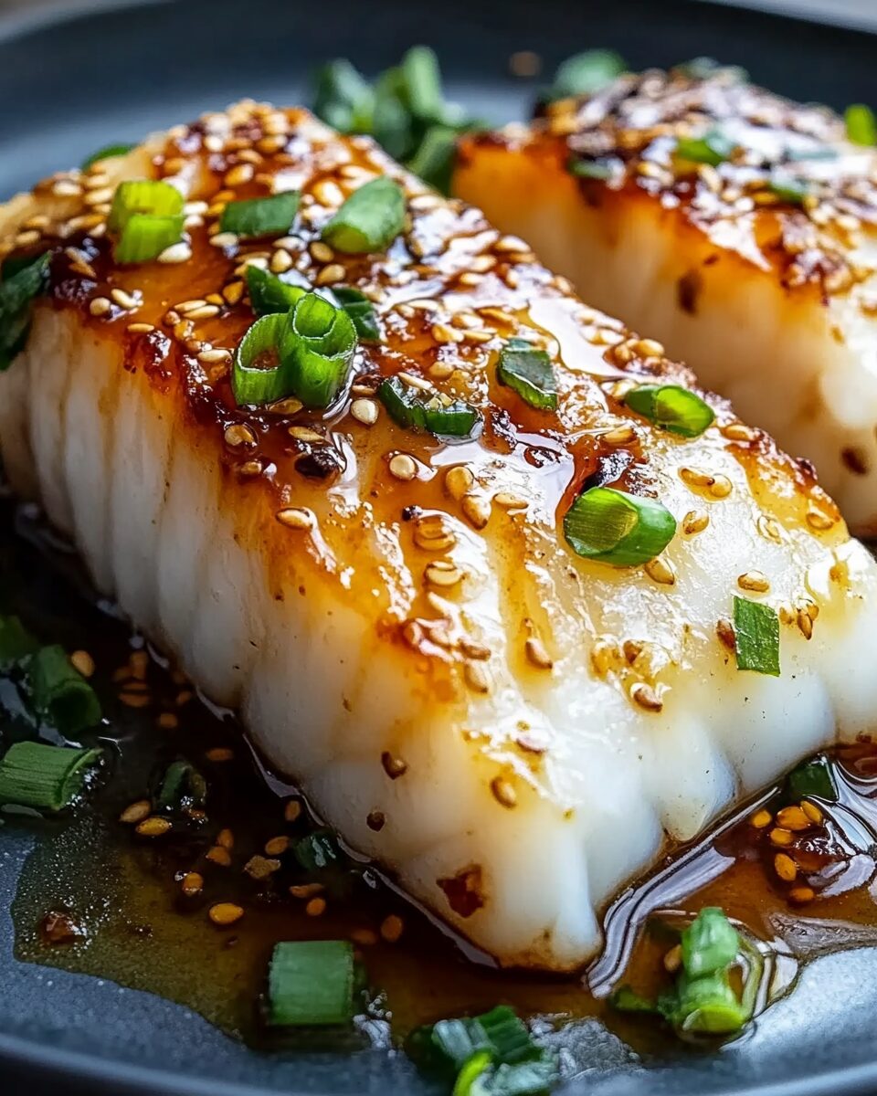 Ginger Soy Glazed Cod