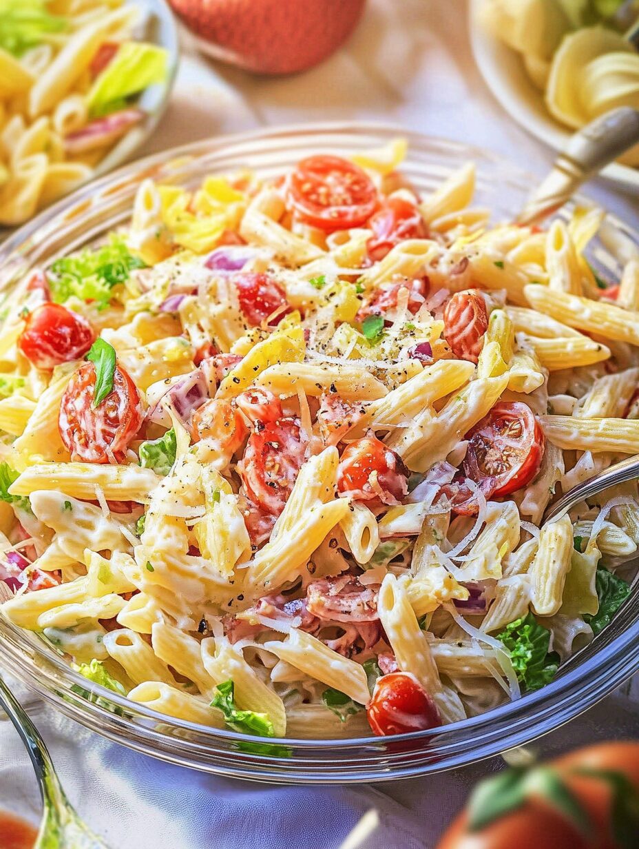 Italian Grinder Pasta Salad