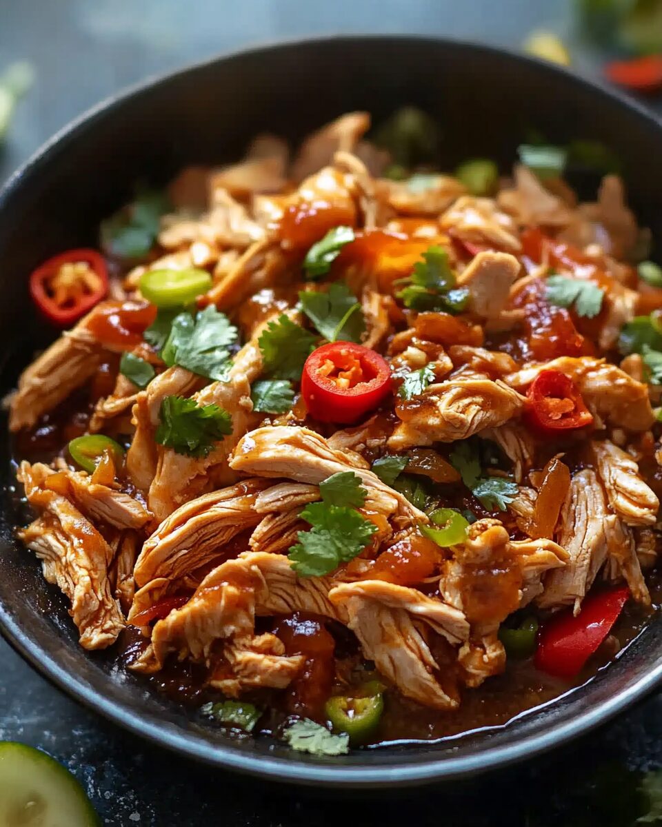 Slow Cooker Sweet Chili Chicken