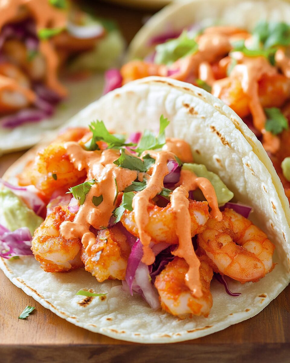 Bang Bang Shrimp Tacos