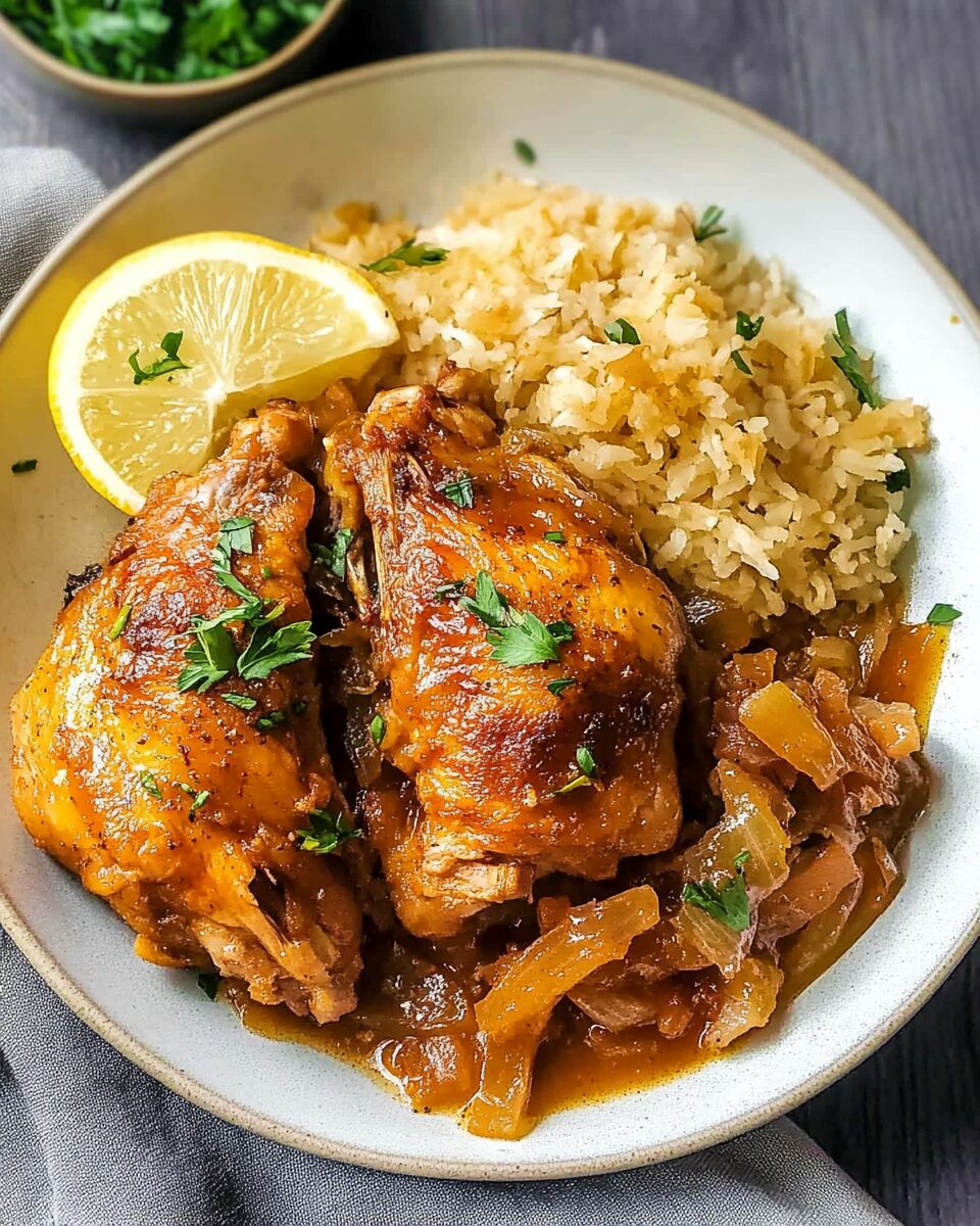 Poulet Yassa