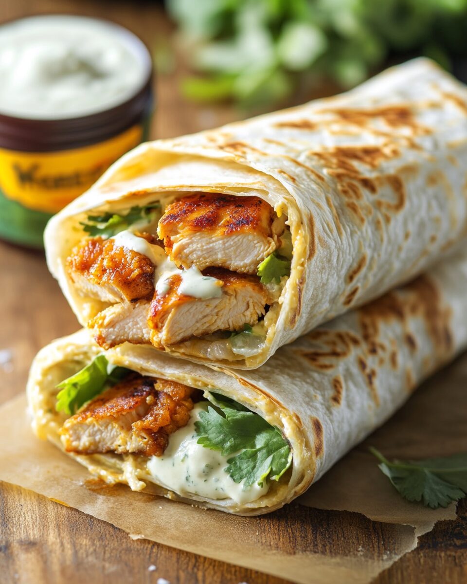 Chicken Ranch Wraps