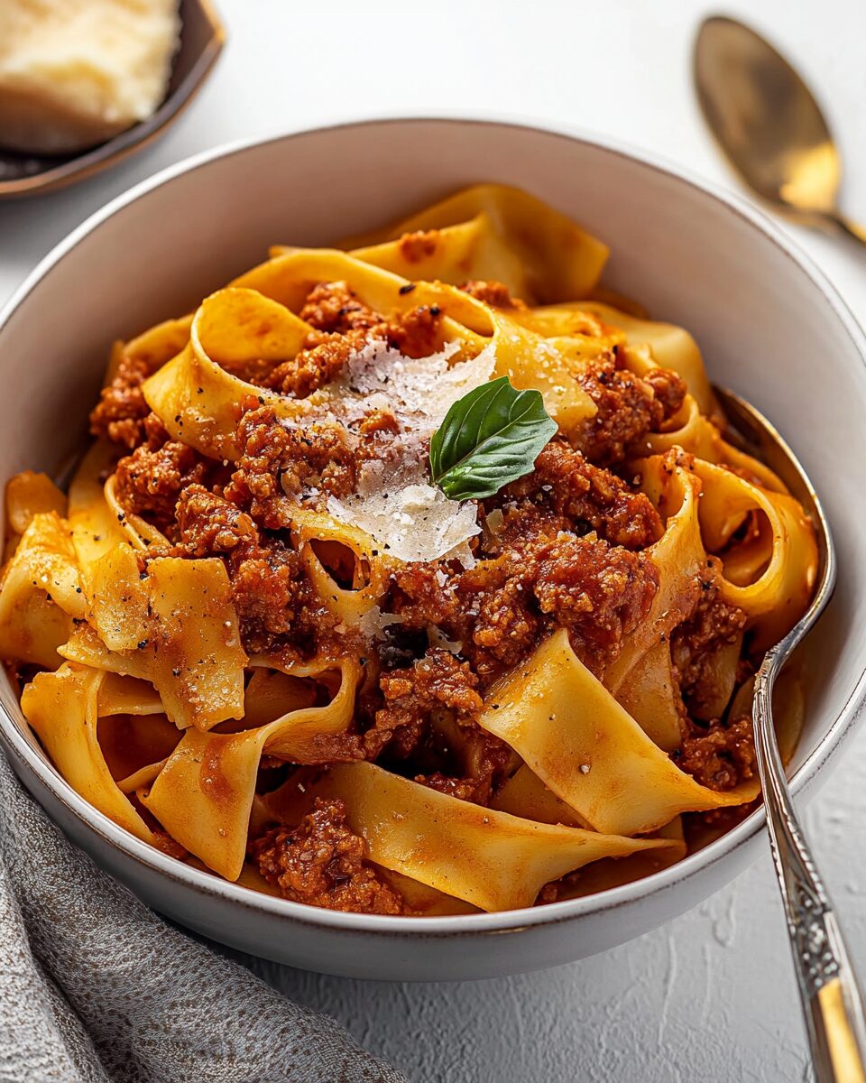 Pappardelle Bolognese
