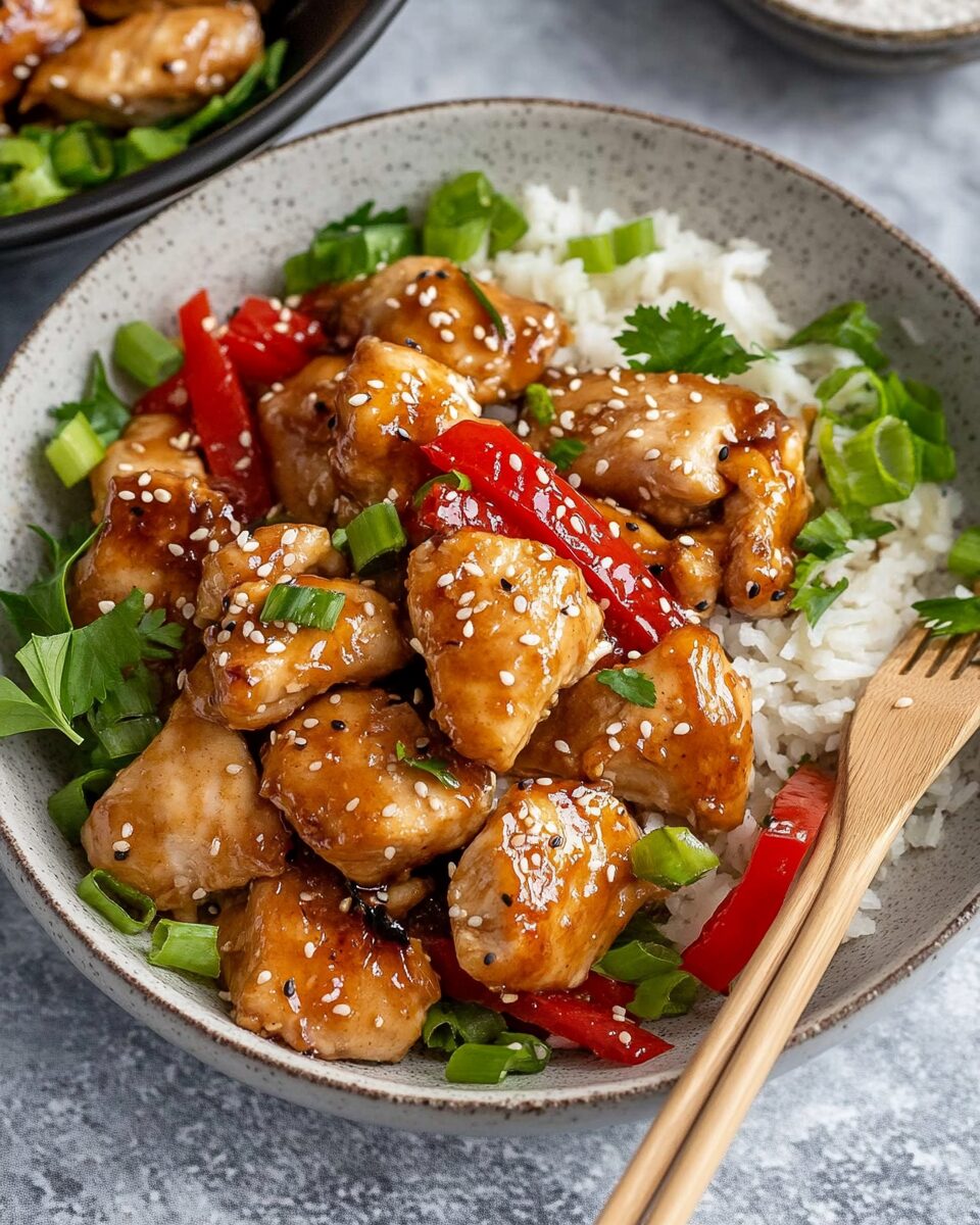 Crock Pot Sesame Chicken