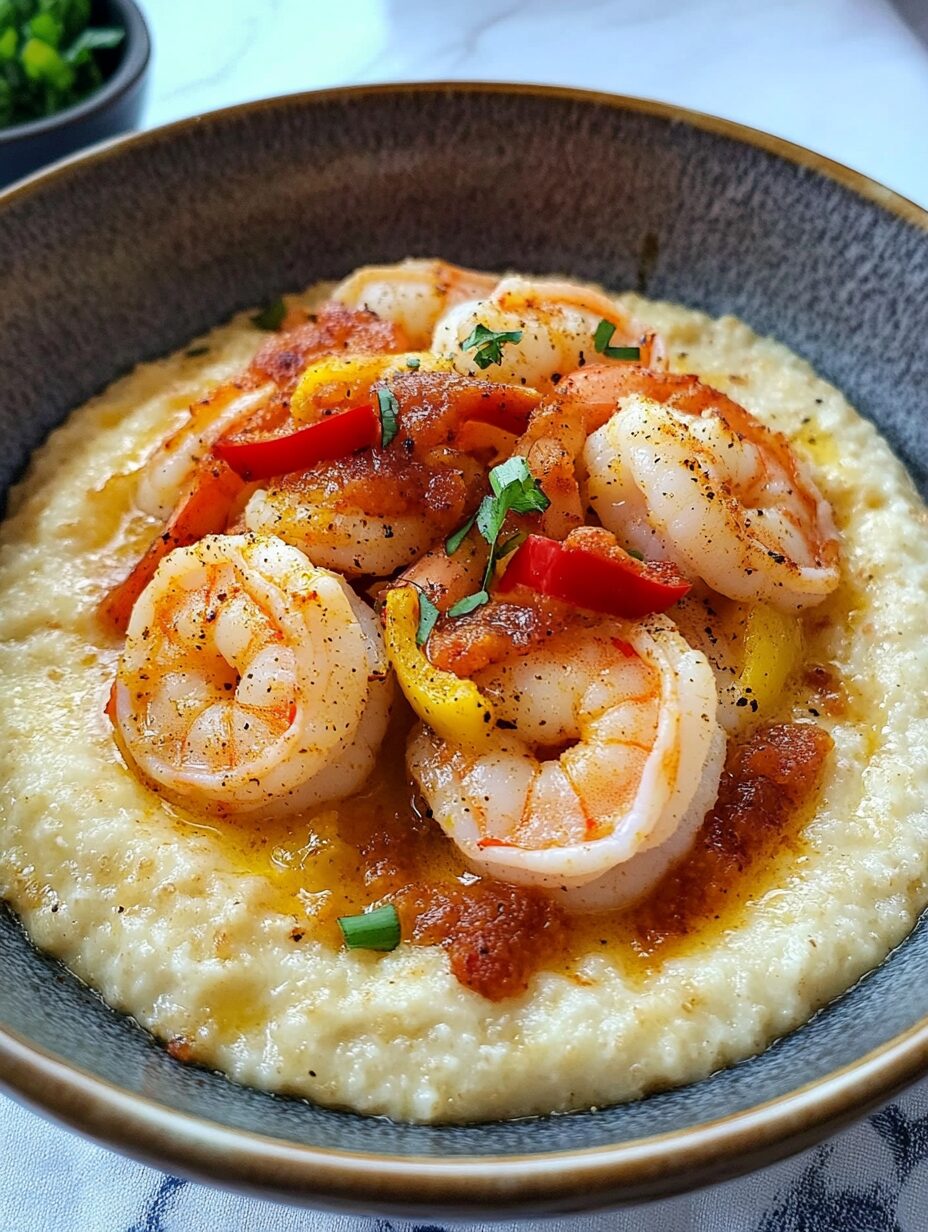 Cajun New Orleans Shrimp and Grits