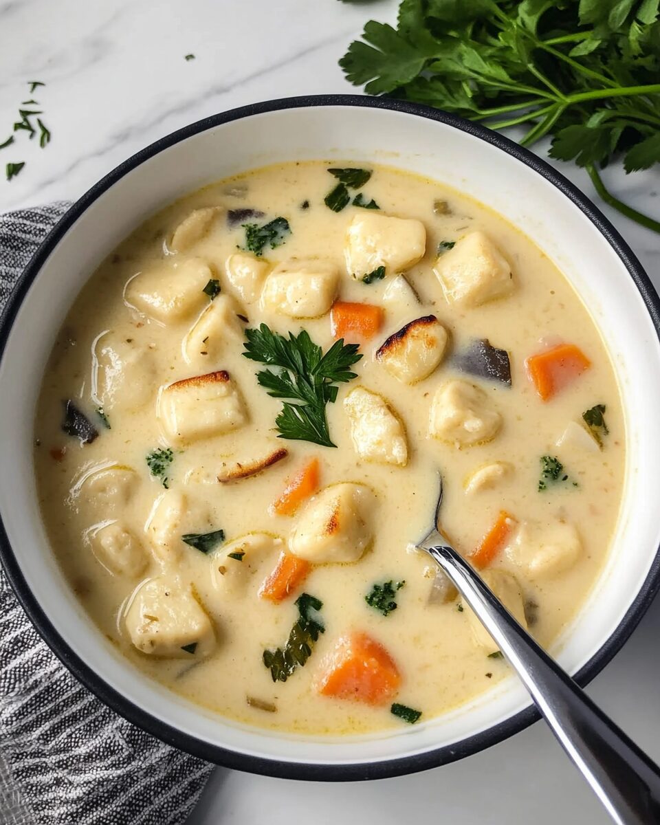 Creamy Knoephla Soup