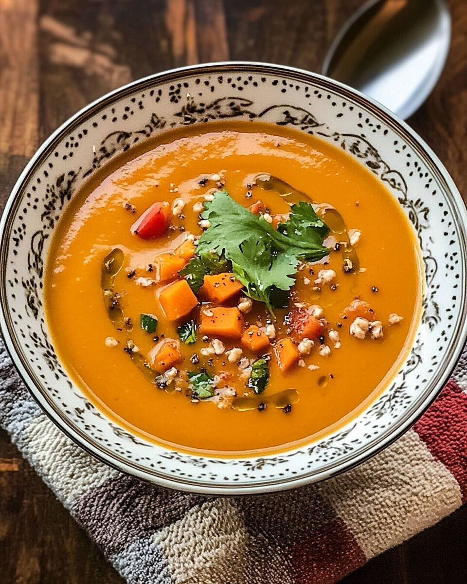 African Sweet Potato Soup