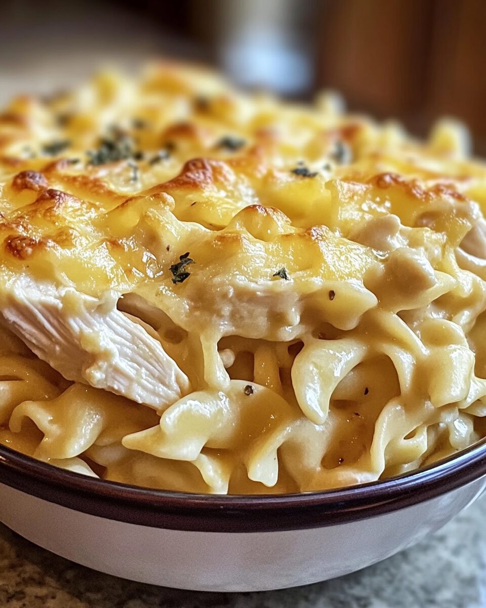 Creamy Chicken Noodle Casserole