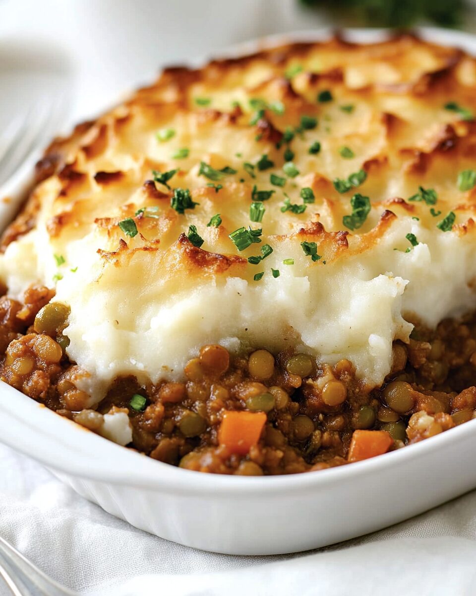 Easy Lentil Shepherd’s Pie