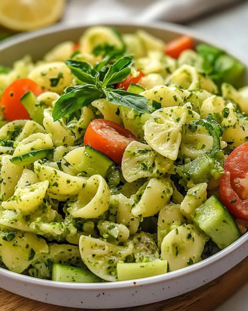 Green Goddess Pasta Salad