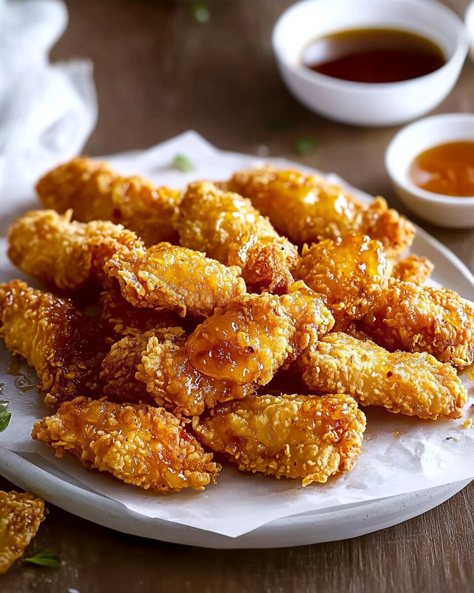 Hot Honey Crispy Chicken Tenders