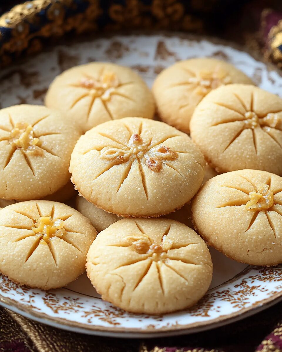 Nankhatai (Indian Shortbread Cookies)