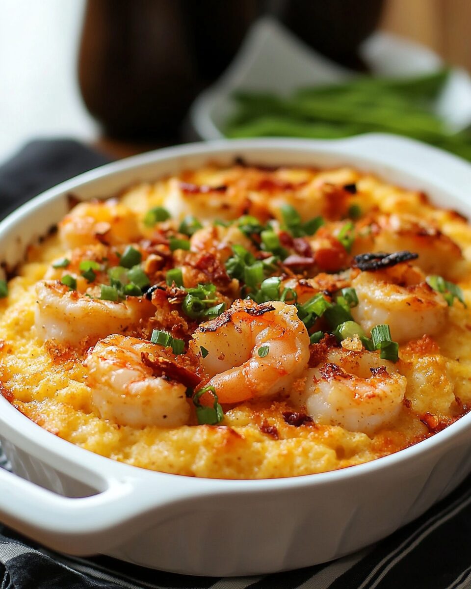 Shrimp and Grits Casserole