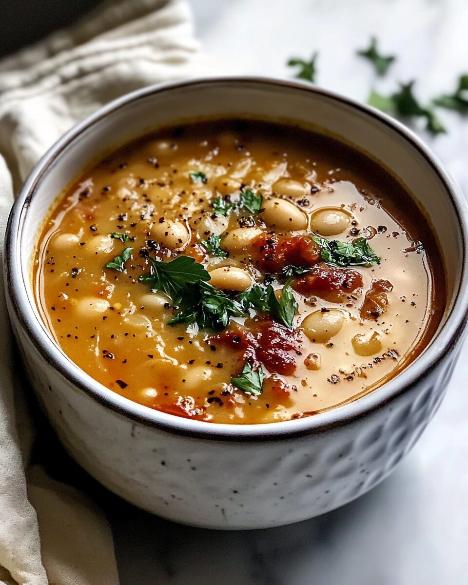 Serbian White Bean Soup