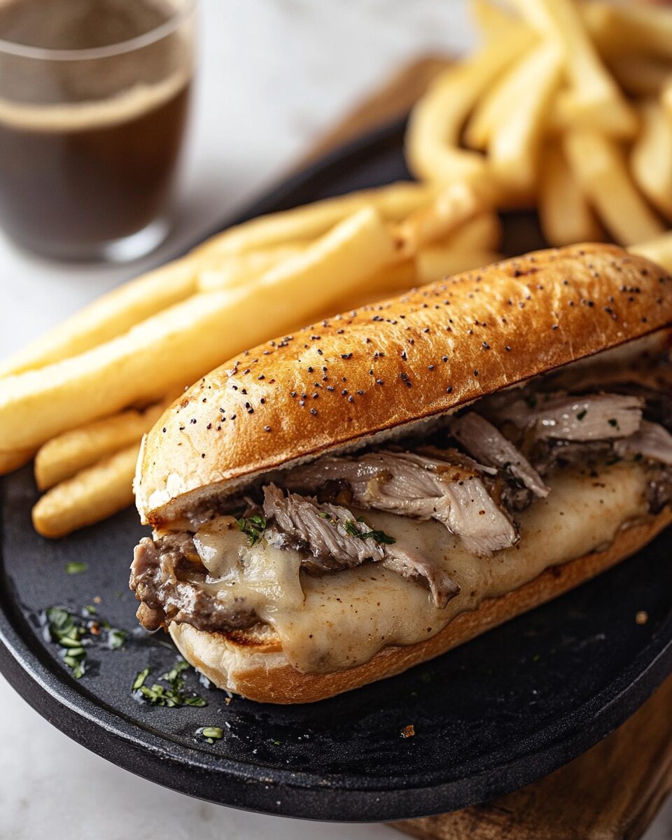 Slow Cooker French Dip Sandwiches