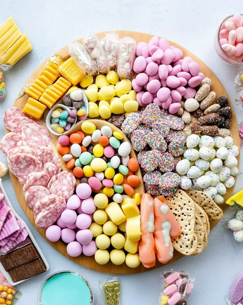Easter Candy Charcuterie Board