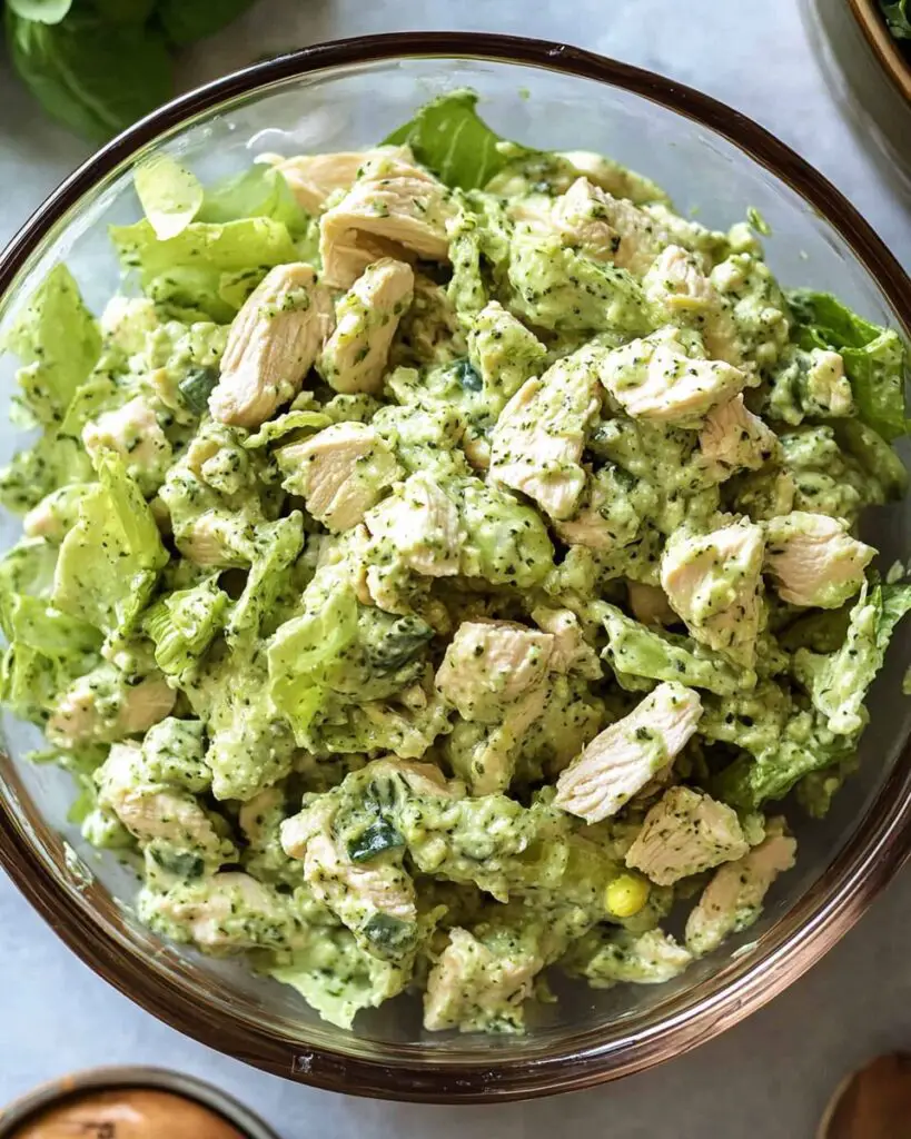 Green Goddess Chicken Salad